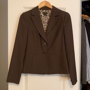 Ann Taylor brown blazer
